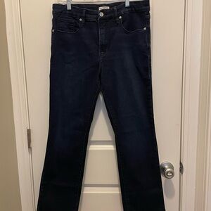 Good American Blue Straight Leg Jeans
